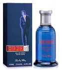 perfume in blue star bottle