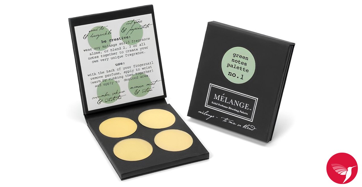 Green Notes Palette No. 1 Melange Perfume Parfum ein es Parfum für