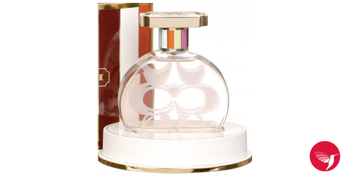 coach perfume round bottle