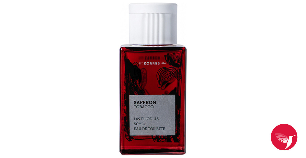 Saffron Tobacco Korres kolínská a vůně pro muže 2019
