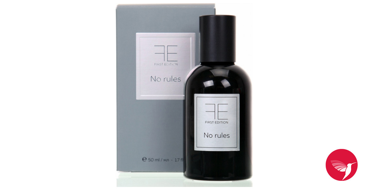 No Rules First Edition perfume a fragrância Compartilhável 2019