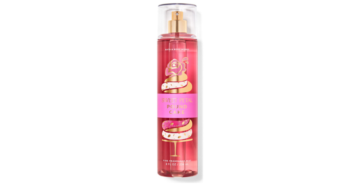 Sweet Petal Pound Cake Bath Body Works Parfum Un Nouveau Parfum