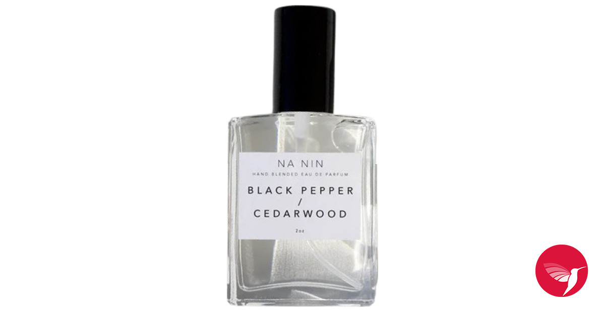 Black Pepper & Cedarwood Na Nin perfume a novo fragrância