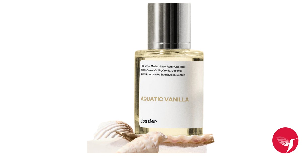Aquatic Vanilla Dossier perfume a novo fragrância Compartilhável 2024