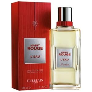 habit rouge eau