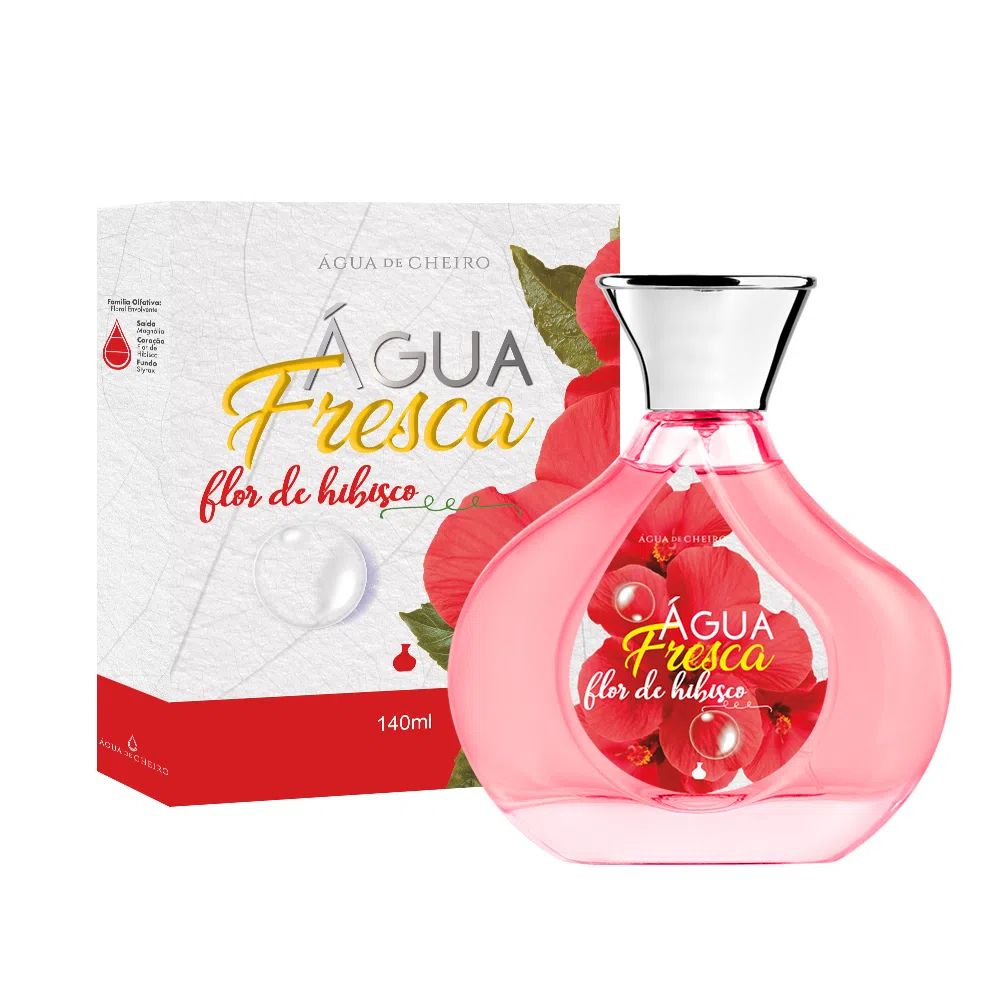 Água Fresca Flor De Hibísco Água De Cheiro Fragancia Una Nuevo