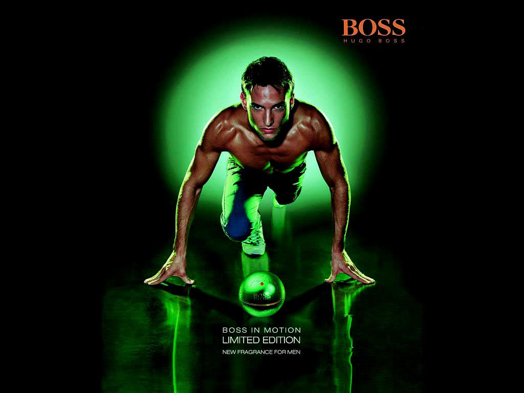 hugo boss in motion green