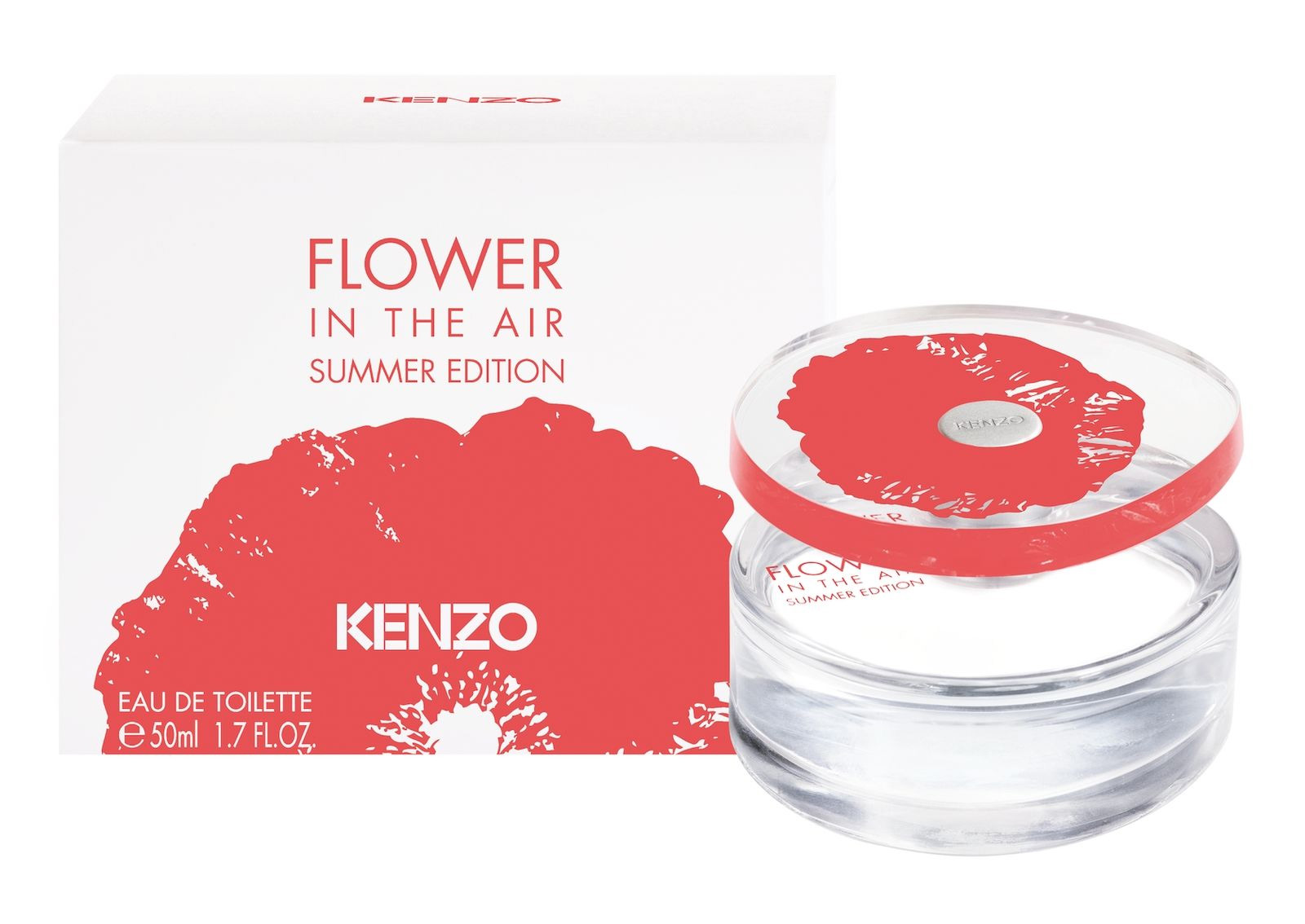 kenzo flower in the air