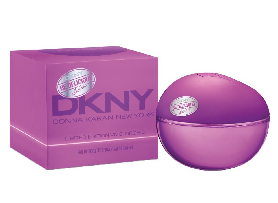 dkny perfume purple box