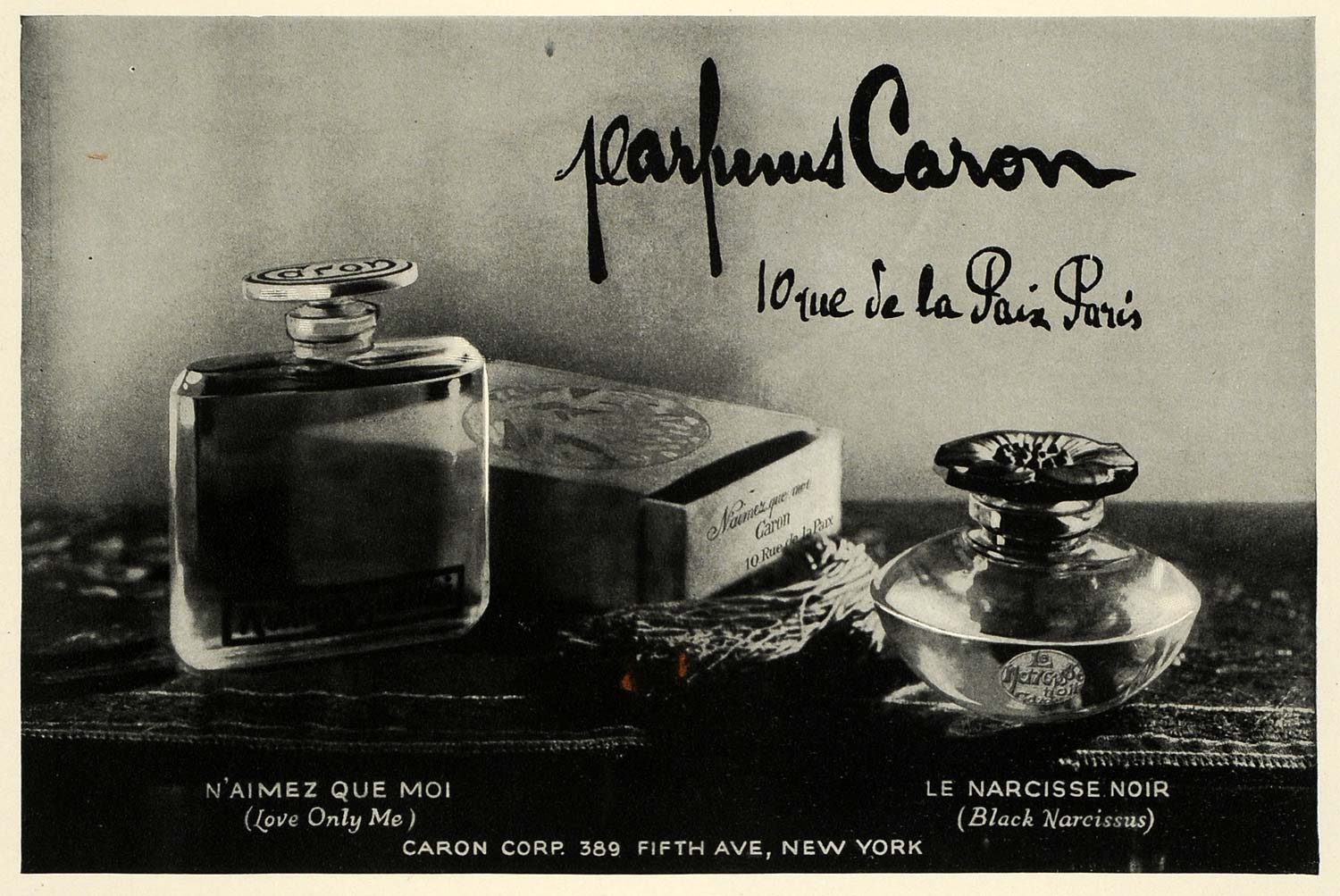 Narcisse Noir (1911) Caron parfum - un parfum pour femme 1911