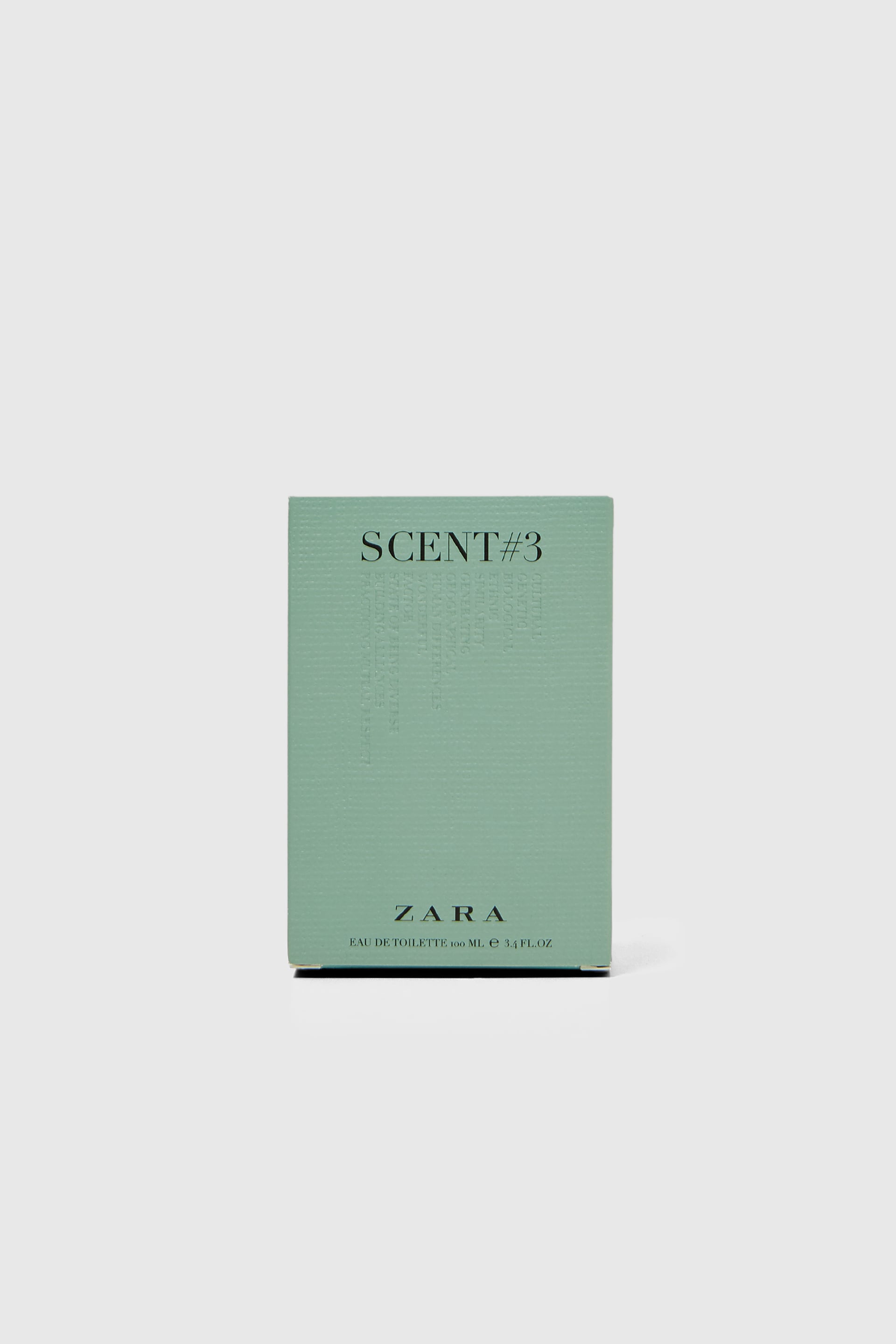 Scent 3 Zara Colonia una fragancia para Hombres 2018