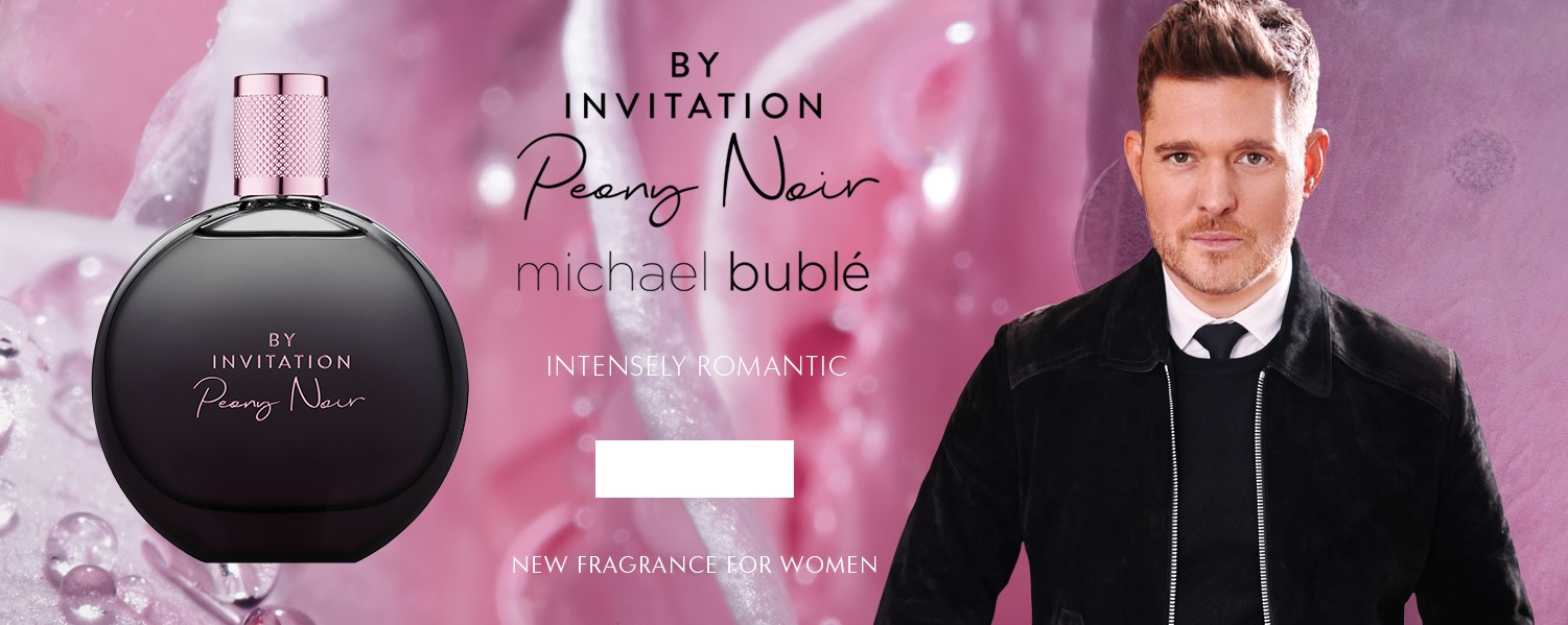 michael buble by invitation peony noir