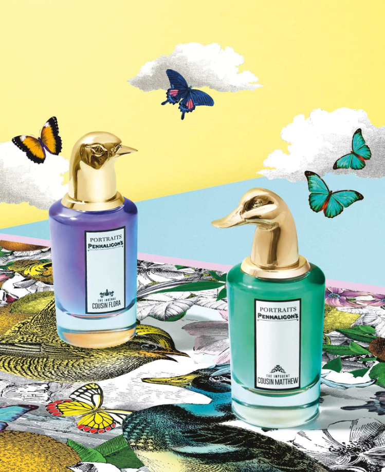The Ingénue Cousin Flora Penhaligon's perfume - a new fragrance for