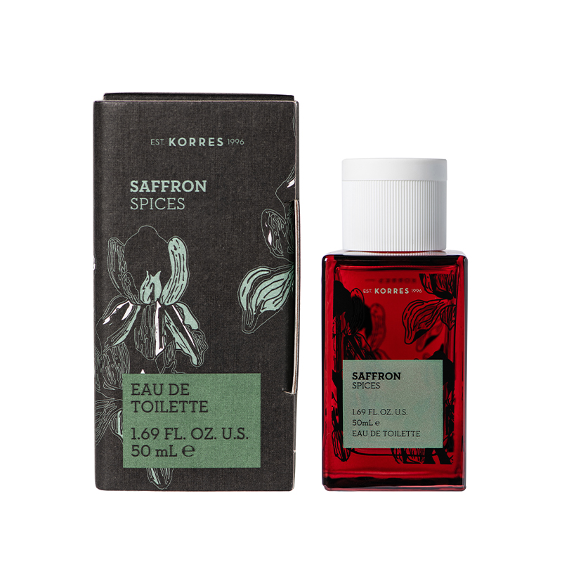 Saffron Spices Korres cologne a new fragrance for men 2019