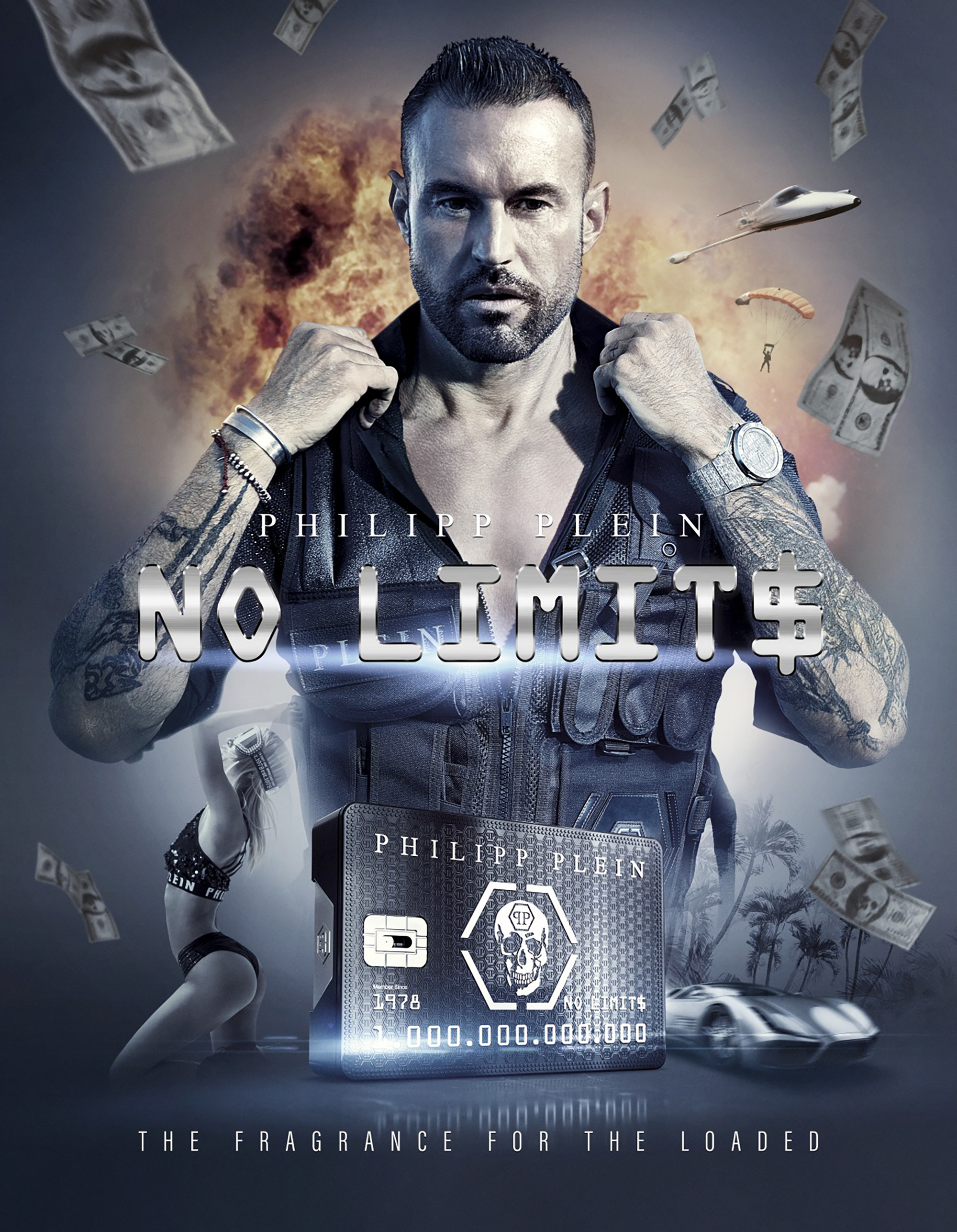 No Limit$ Philipp Plein Parfums cologne - a new fragrance for men 2020