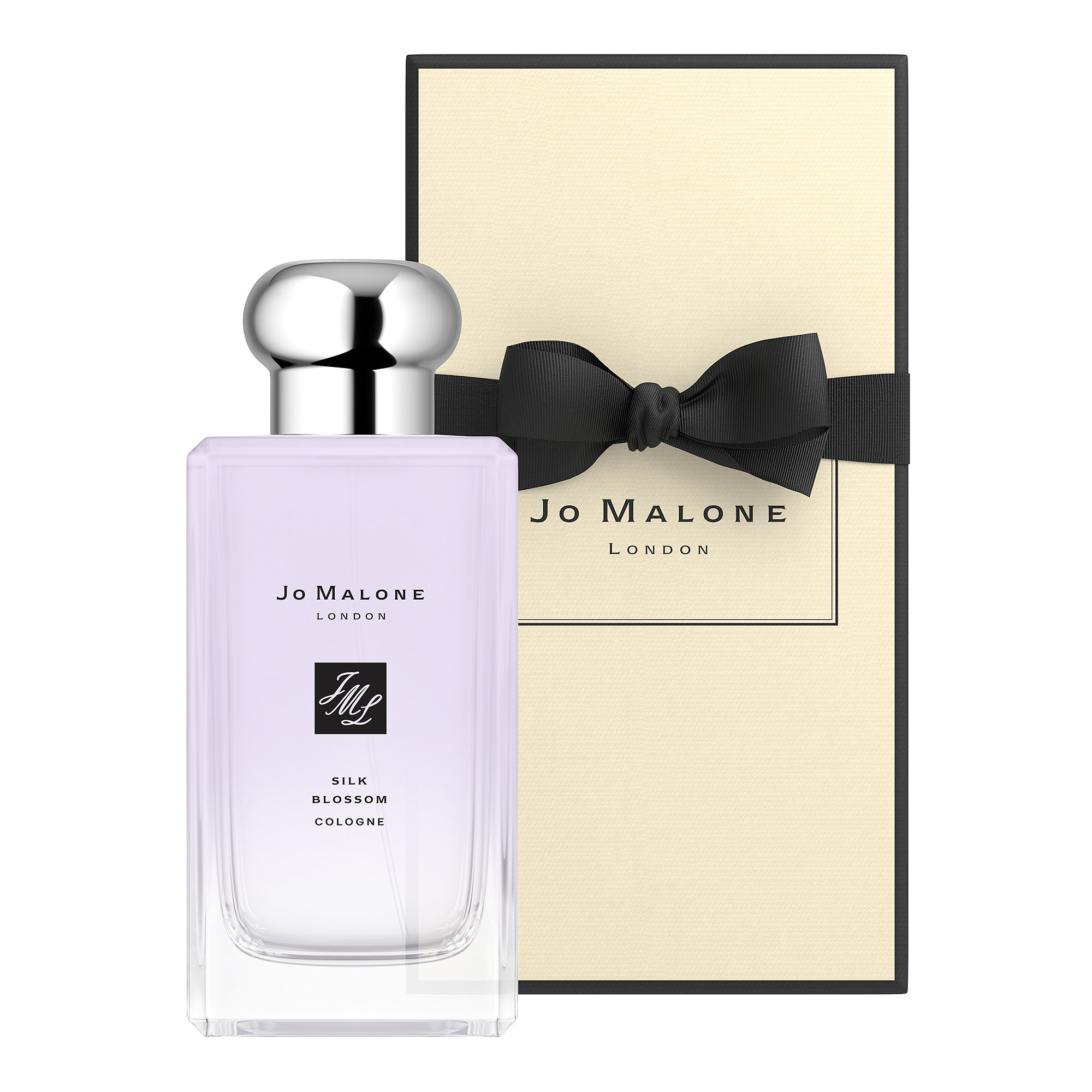 Jo Malone Silk Blossom Cologne / Silk Blossom Cologne de Jo Malone | Ses avis / Intensified by clouds of powdery soft heliotrope, nestling on a bed of moss.