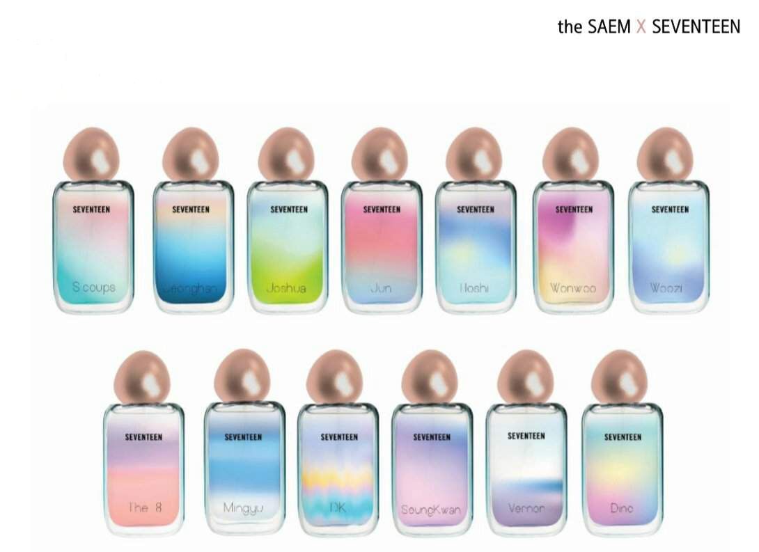 The saem cell. The Saem Seventeen. The Saem духи. Парфюм Seventeen Mingyu the Saem. Подписи севентин.