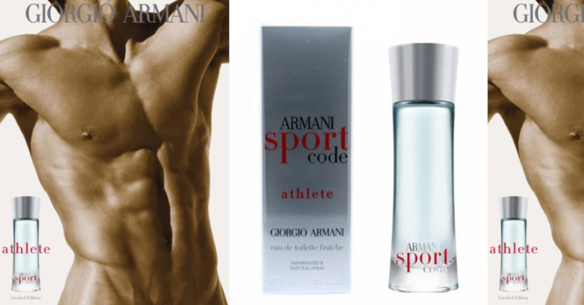 giorgio armani code sport athlete