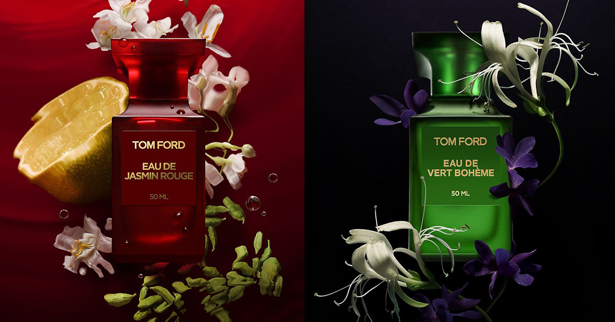 汤姆·福特Tom Ford的Eau de Jasmin Rouge & Eau de Vert Boheme香水