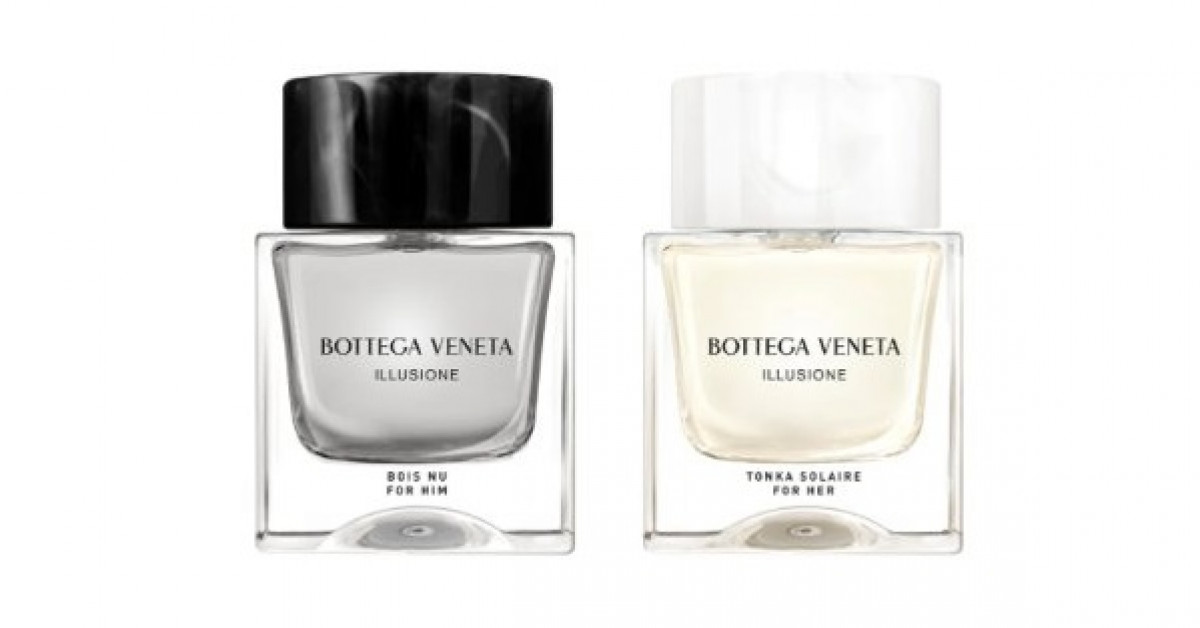 Bottega Veneta Illusione：Bois Nu For Him和Tonka Solaire For Her香水~ 新香水