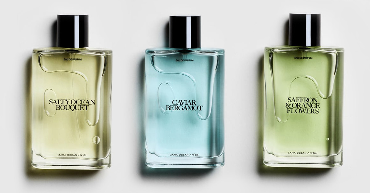 Jo Malone的Zara Ocean系列：Salty Ocean Bouquet，Caviar Bergamot