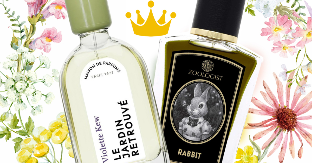 NEJLEPŠÍ PARFÉMY, LÉTO 2024 Rabbit Zoologist & Violette Kew Le Jardin