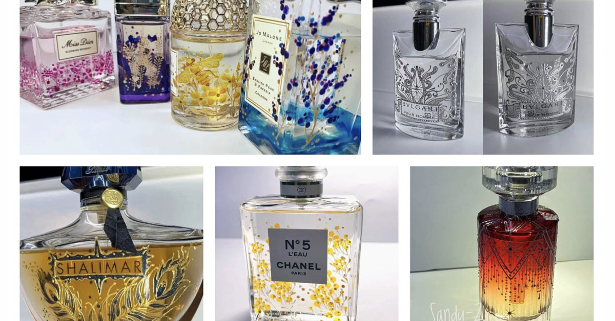 Parfüm Glas Flasche Illustration. Schönheit und Mode Objekt Symbol