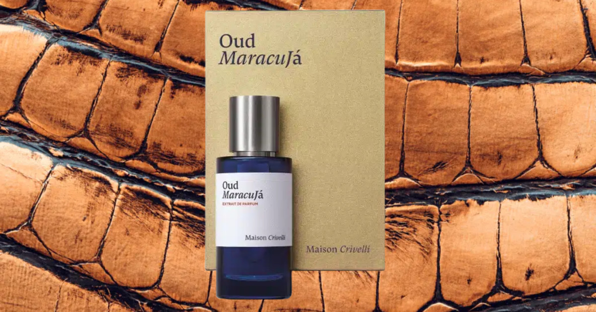 Maison Crivelli Oud Maracujá: Ζελέ από σάπιο ξύλο Oud & φρούτο του