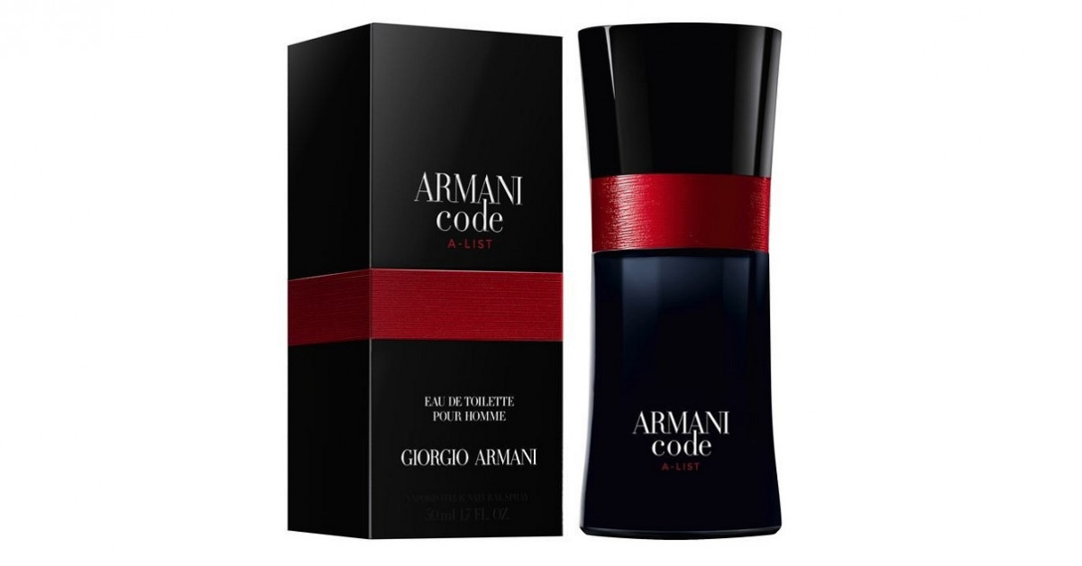 armani code vermelho