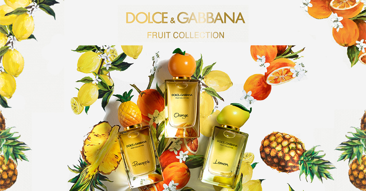 Dolce & Gabbana Fruit Collection Lemon, Orange, Pineapple Novas