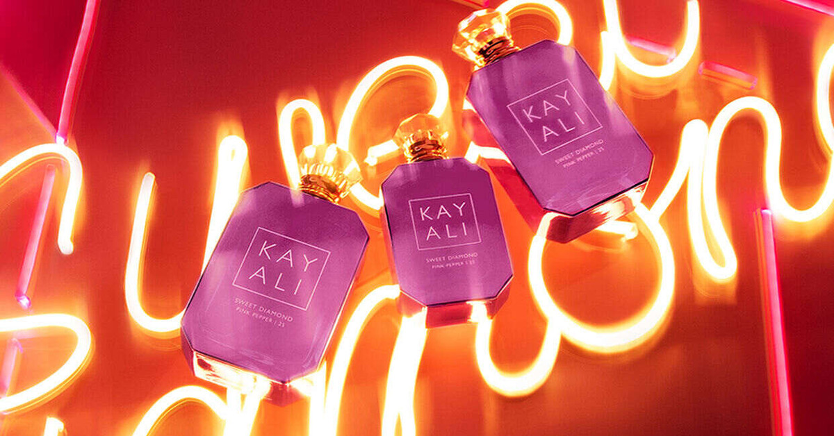 Kayali Lança Sweet Diamond Pink Pepper 25 Novas fragrâncias