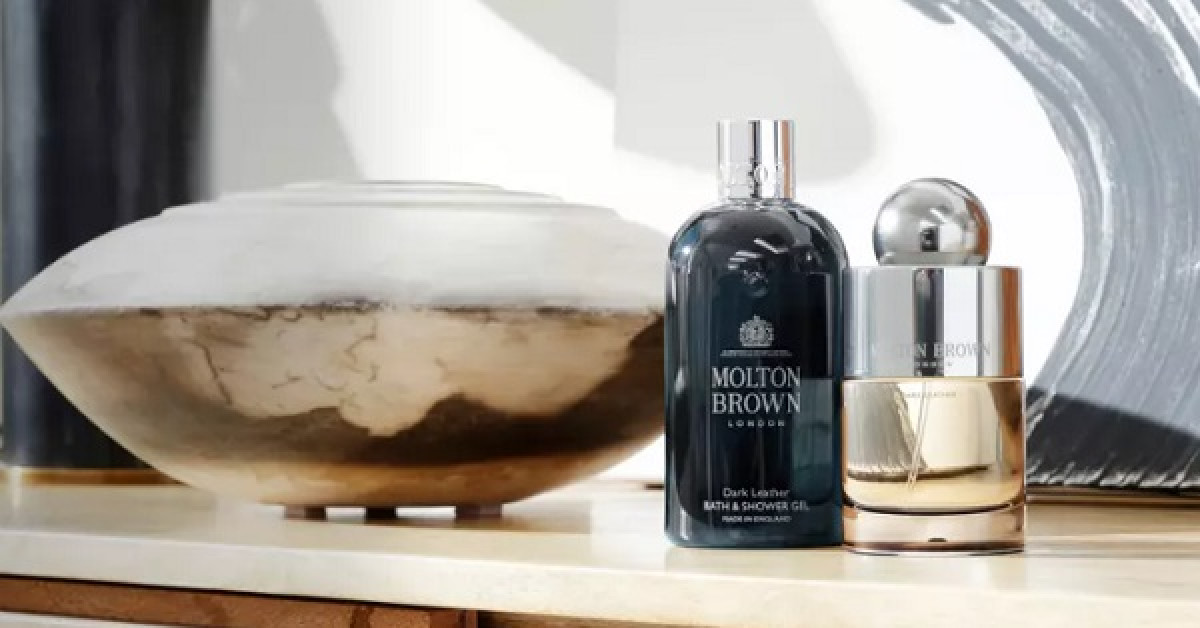 Molton Brown Lança Dark Leather Novas fragrâncias
