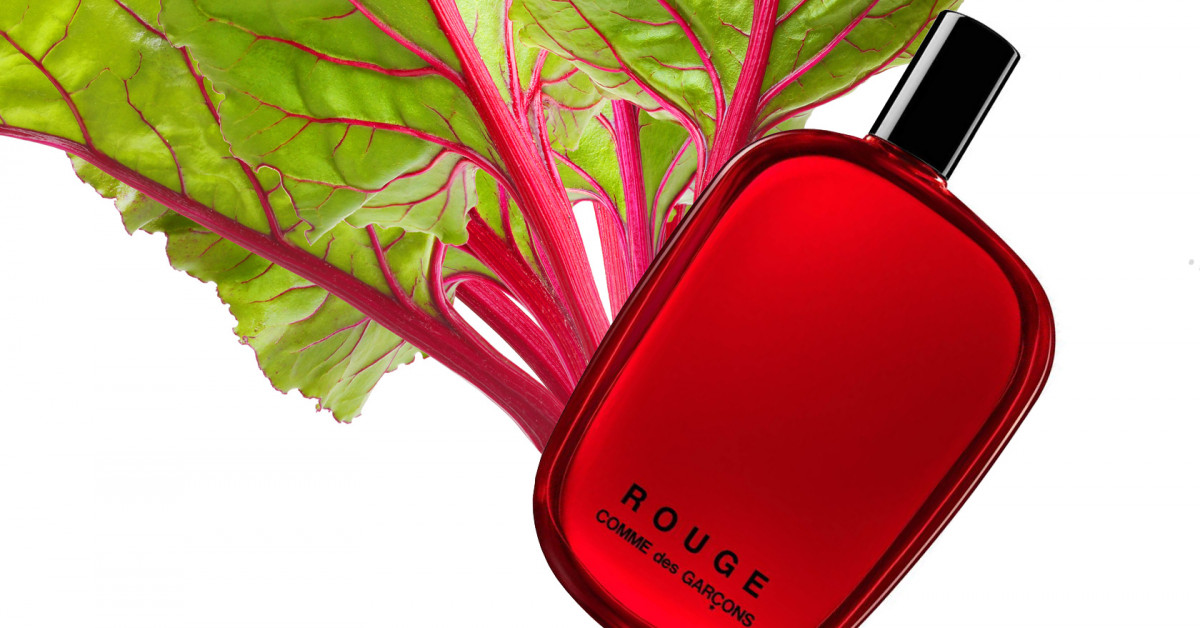 rouge comme des garcons