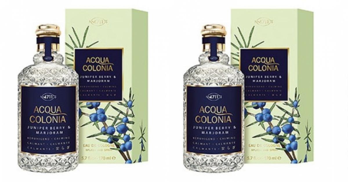 4711 Acqua Colonia Juniper Berry & Marjoram Новые ароматы