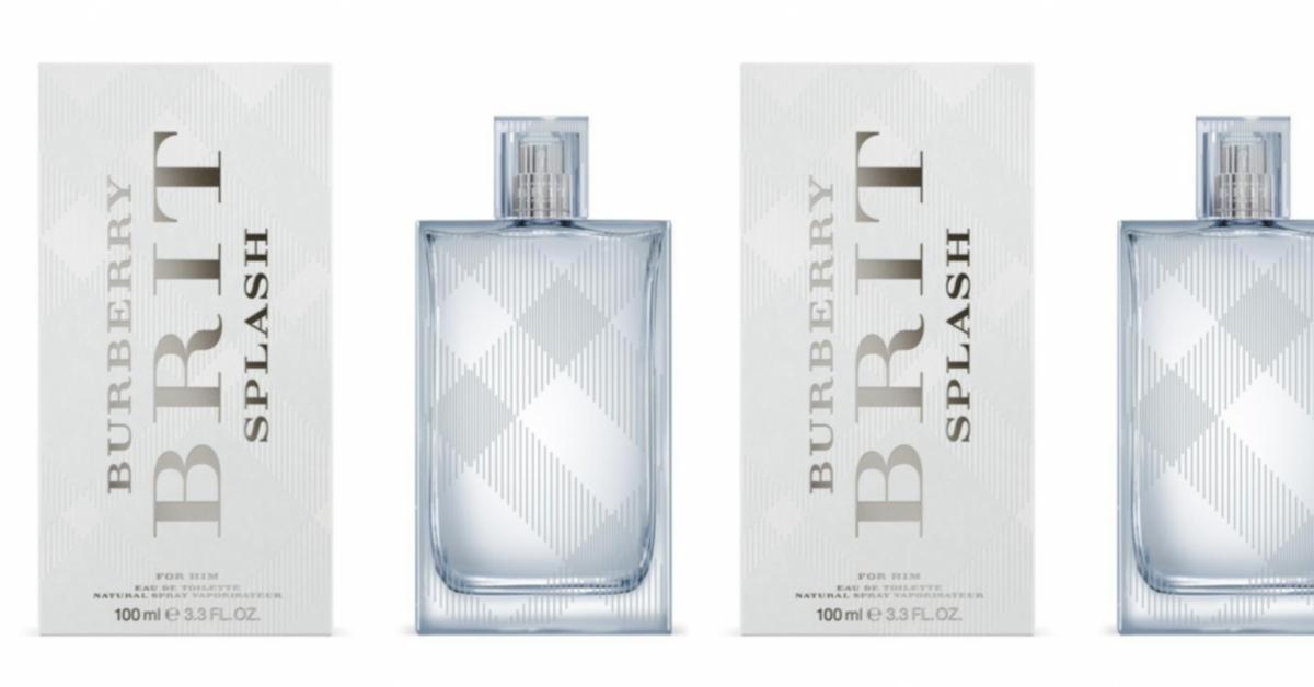 Burberry brit splash edt 100 clearance ml