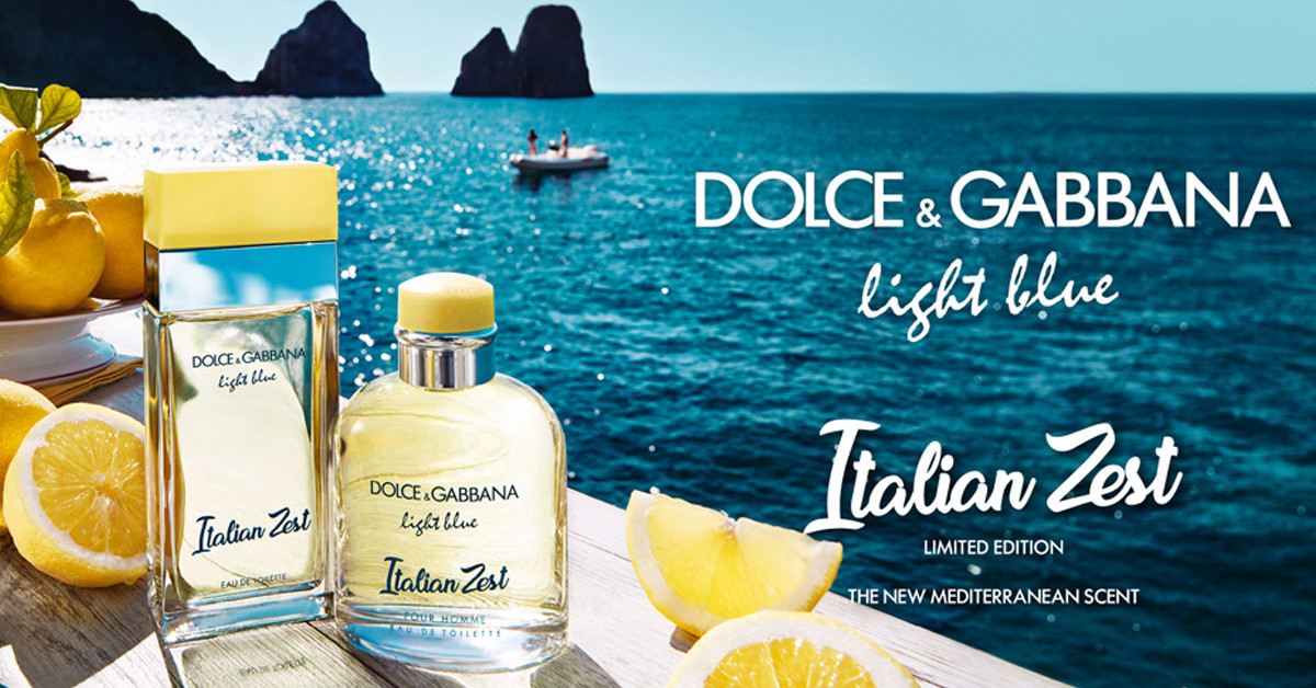 dolce gabbana lemon zest