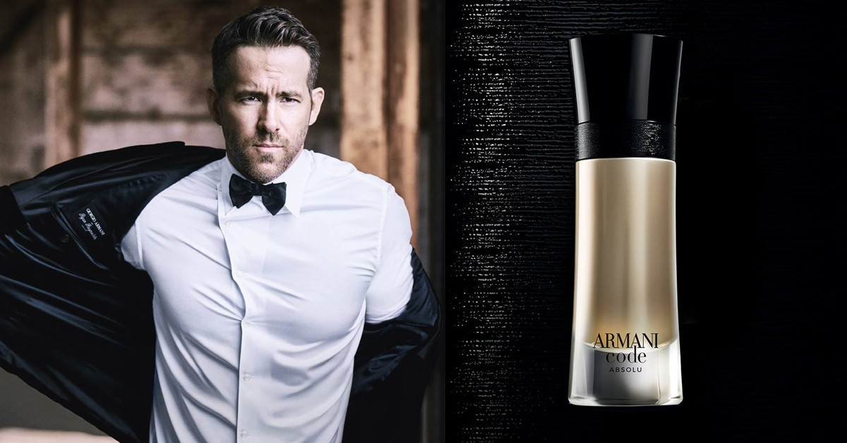 Райан Рейнольдс - новое лицо Armani Code Absolu Новые ароматы Fragrantica.