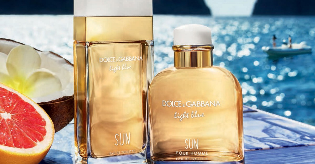 dolce gabbana blue sun