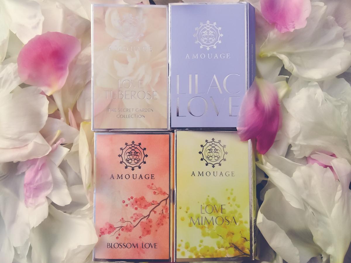 Amouage blossom love отзывы. Amouage Love Mimosa. Amouage Love Tuberose. Amouage Blossom Love. Amouage Lilac Love.