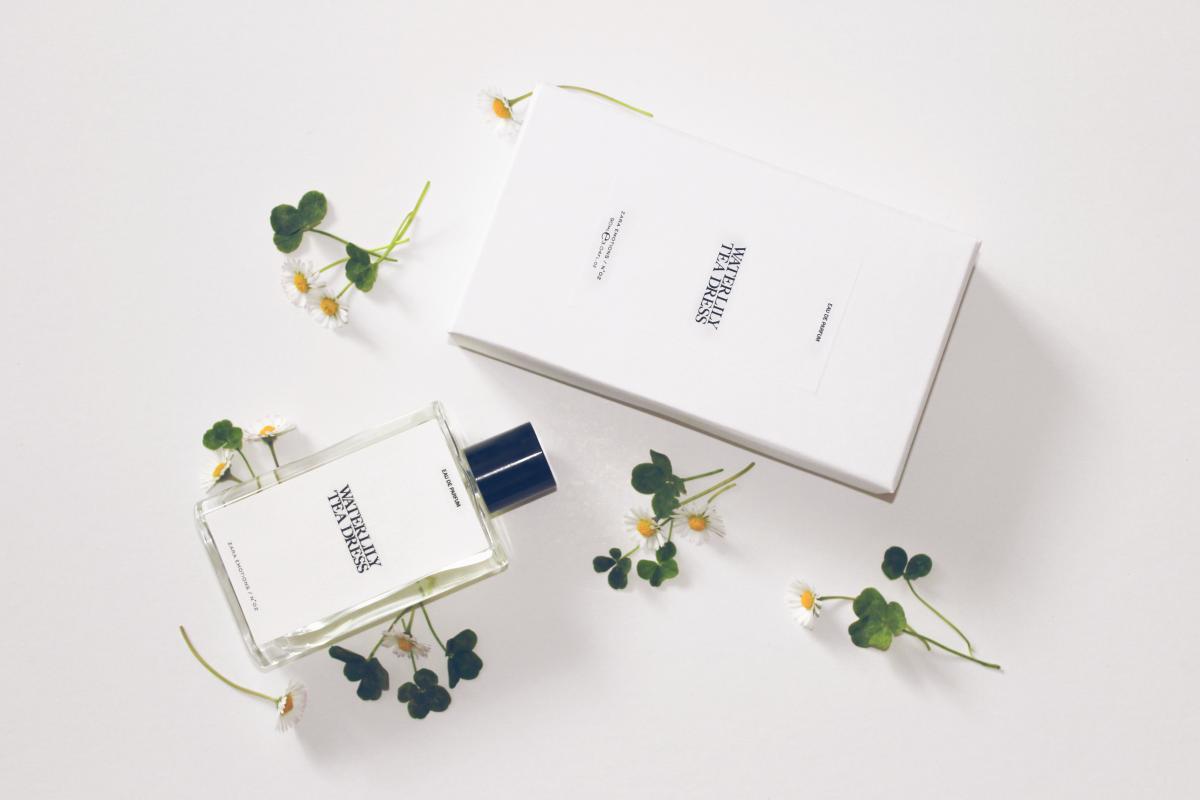 Waterlily Tea Dress Zara perfume a fragrância Compartilhável 2019