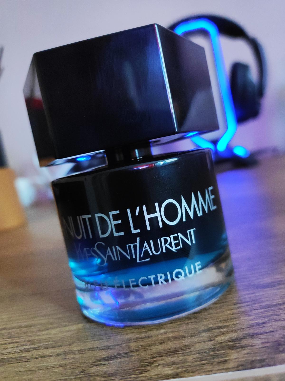 La Nuit de L'Homme Bleu Ãlectrique Yves Saint Laurent Cologne - un parfum pour homme 2021 parfum homme bleu nuit