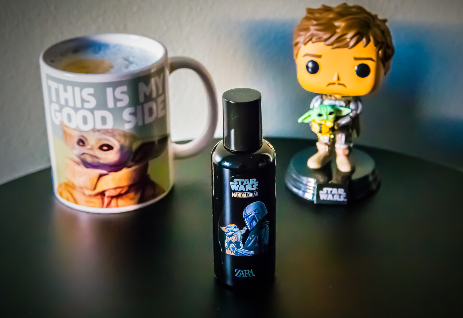 Cotton Soul Maglietta Star Wars Mandalorian Uomo Donna - Antracite, Cotone Di Qualità
