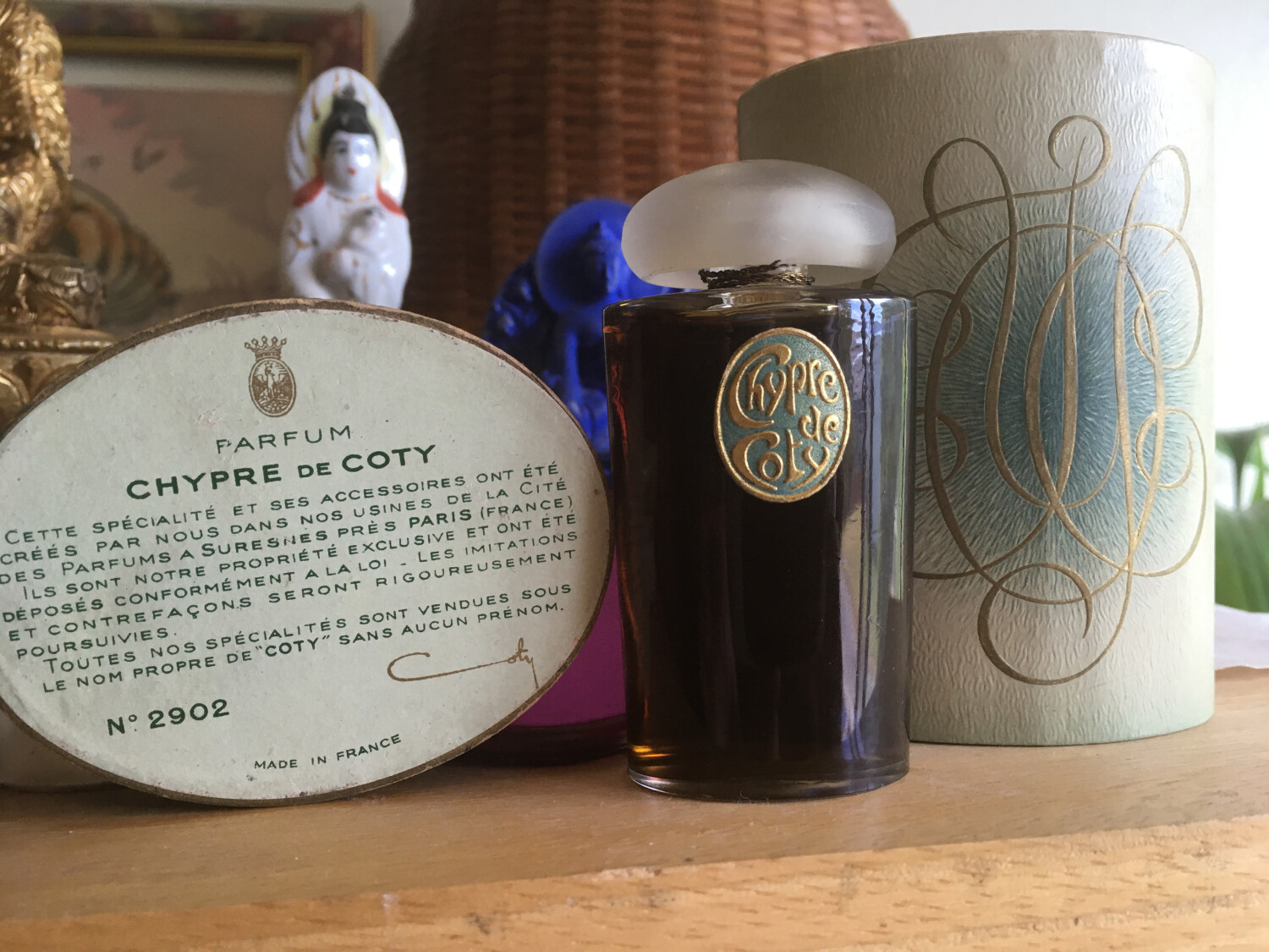 Chypre Coty parfum - un parfum pour femme 1917