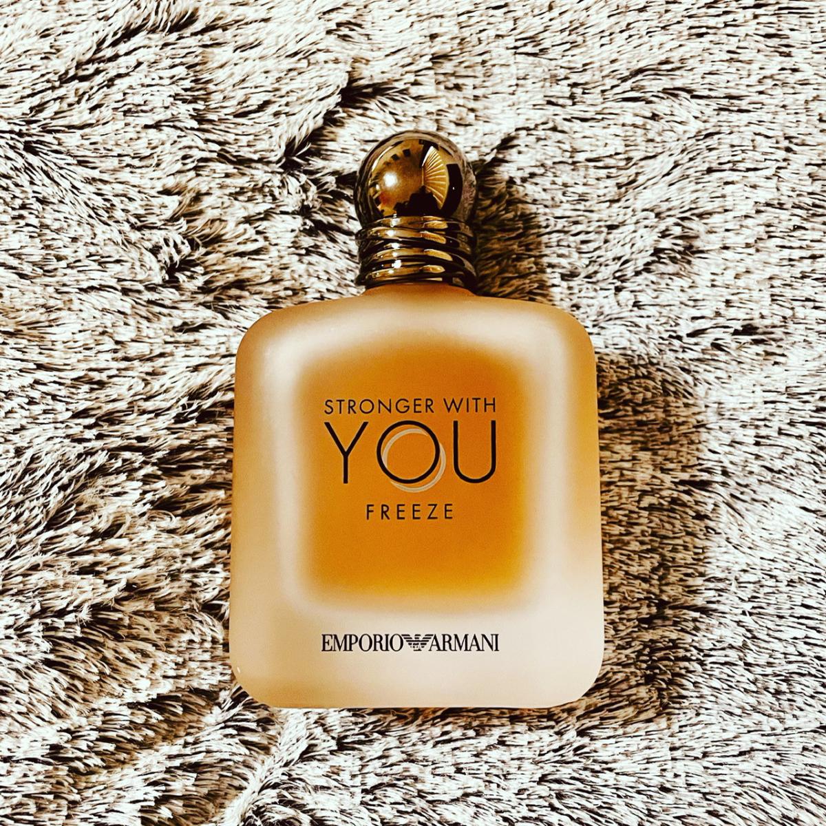 Stronger with you freeze. Армани духи мужские you. Giorgio Armani stronger with you.