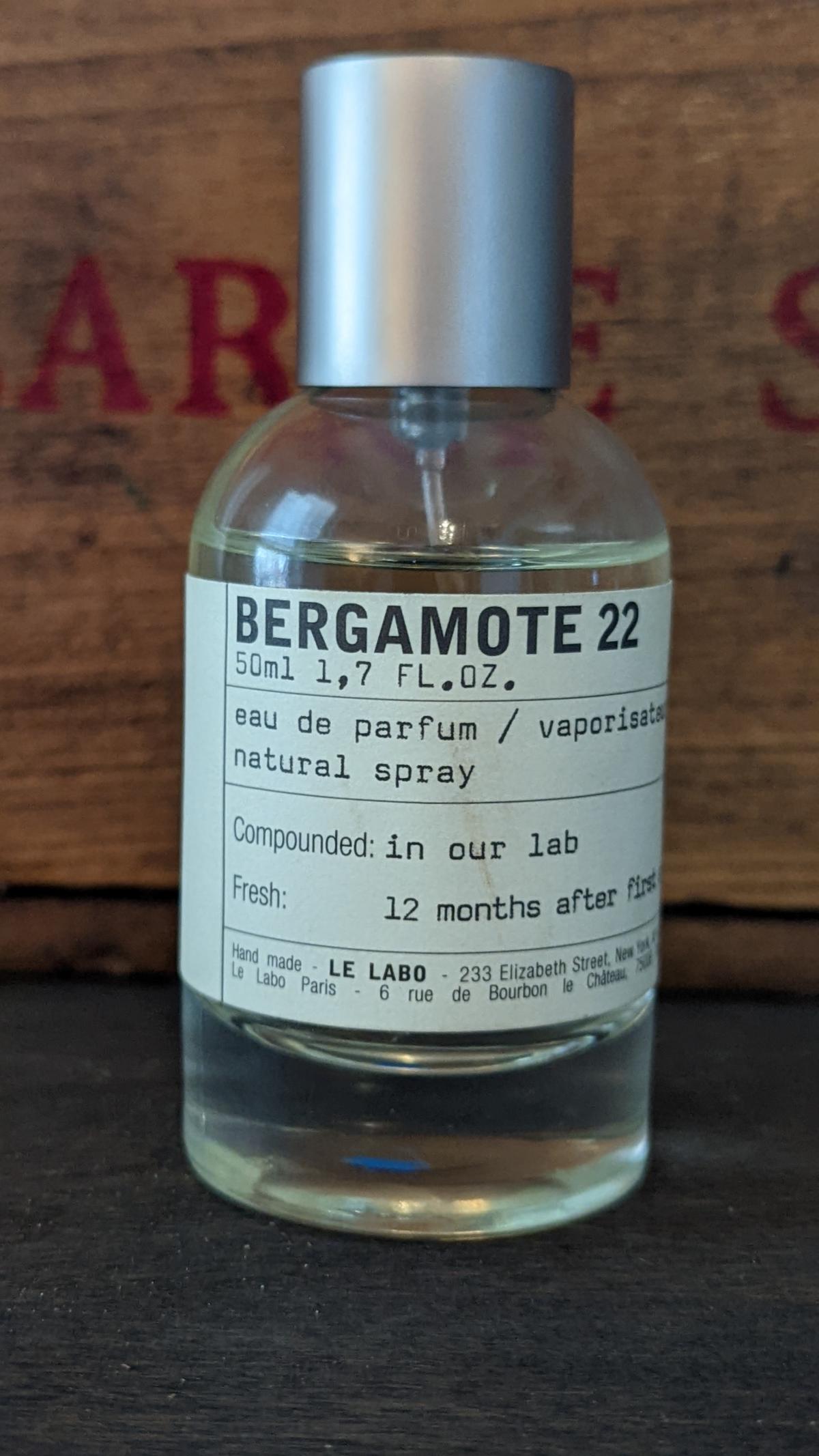 Bergamote 22 Le Labo perfume - a fragrância Compartilhável 2006