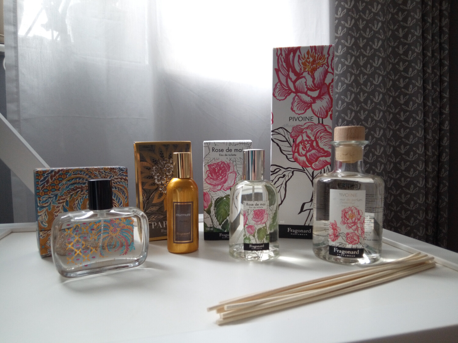 Lot De 6 Savons Parfumés Fragonard - Rose, Chèvrefeuille, Oranger, Lavande, Mimosa, Jasmin - Neuf
