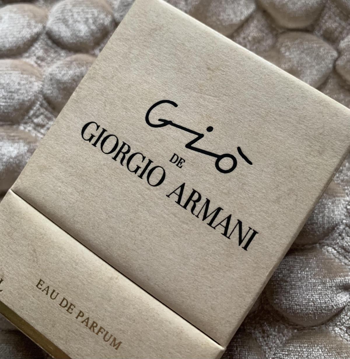 Giò Giorgio Armani Parfum - ein es Parfum für Frauen 1992