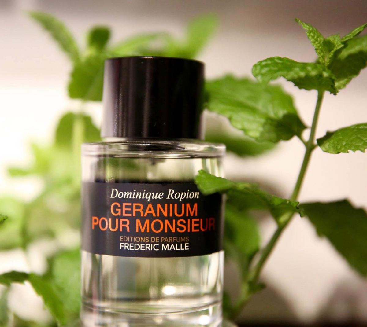 Frederic malle pour monsieur. Frederic Malle Geranium. Духи герань и мята. Духи герань мята Франция.