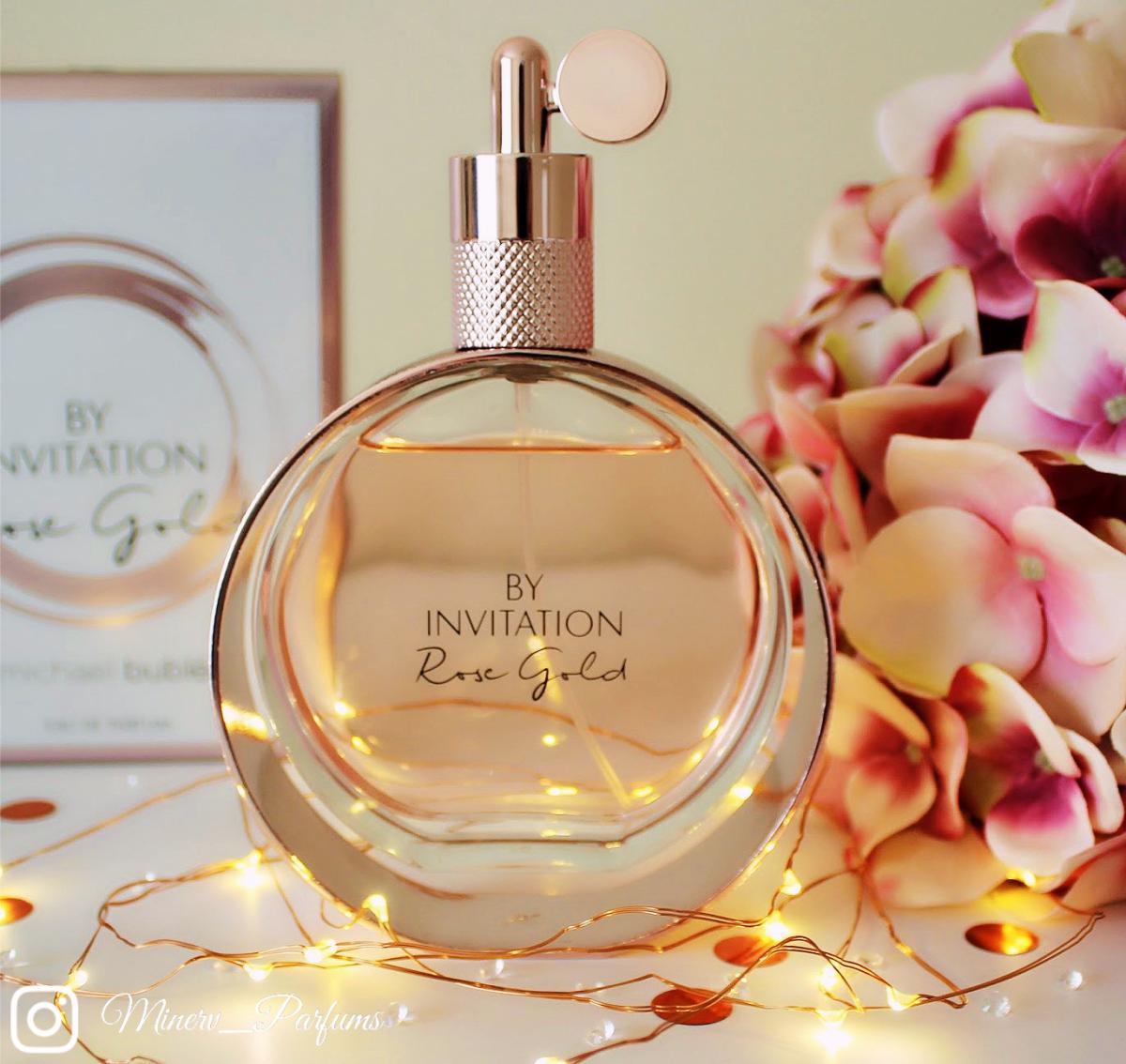 By Invitation Rose Gold Michael Buble parfém a vůně pro ženy 2018