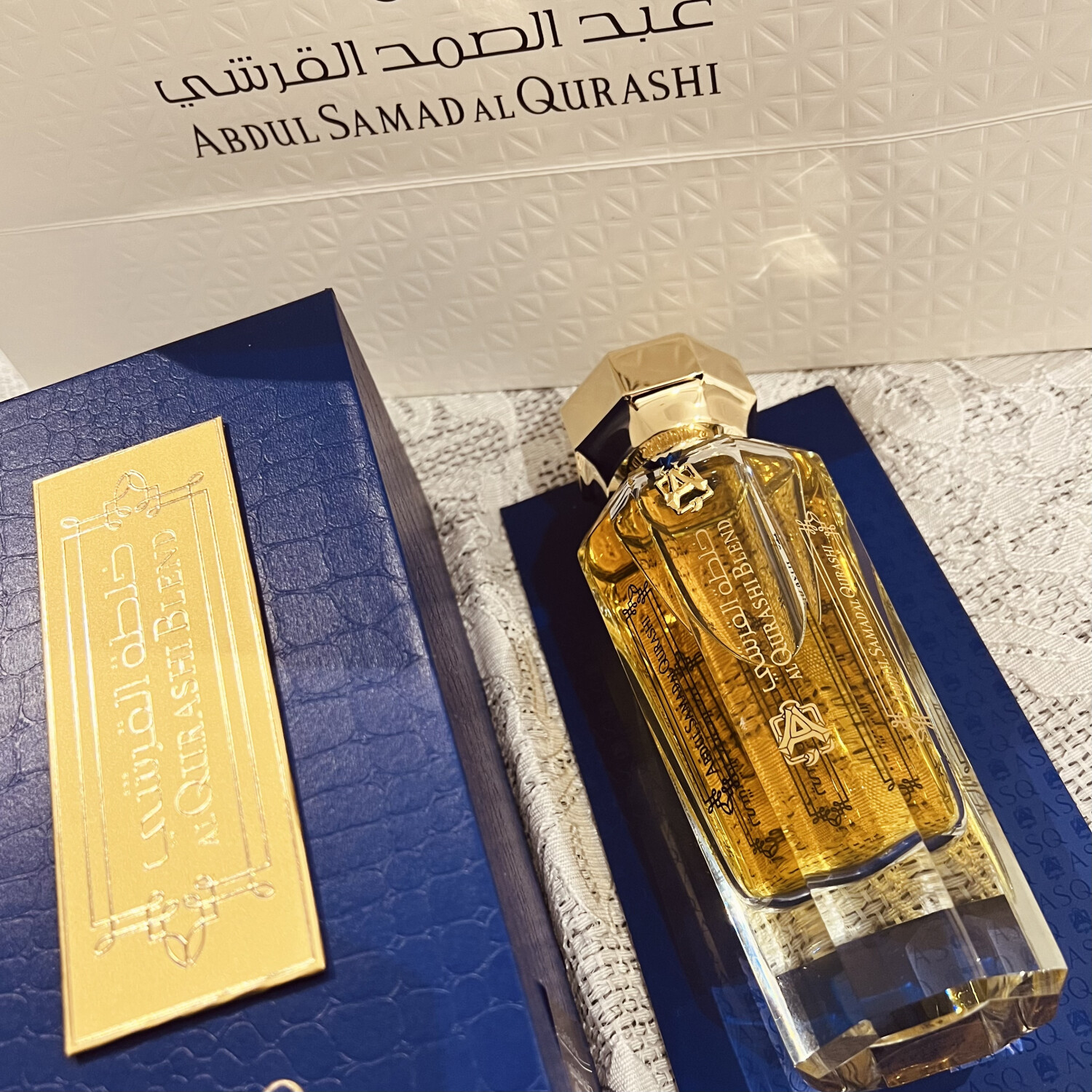 Huile Parfumée De Luxe – Al Qurashi Blend 500 – Abdul Samad Al Qurashi (12ml, Agrumes & Bois)